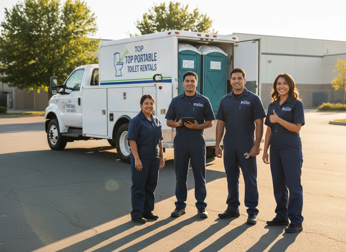 Short Term Porta Potty Rental company in Keeling, VA